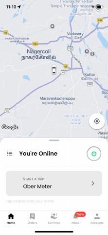 OberCab driver Screenshot 1 of 5