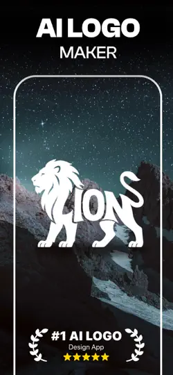Captura de pantalla de AI Logo Generator: Logo Maker en iPhone 1