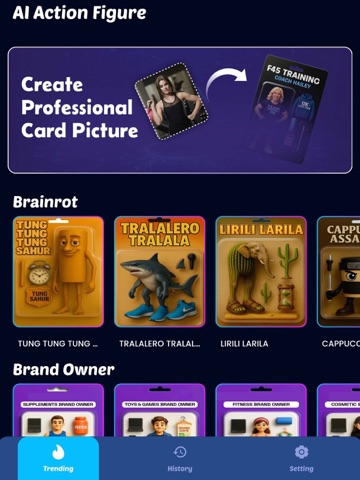 AI Action Figure Maker: Anime iPad screenshot