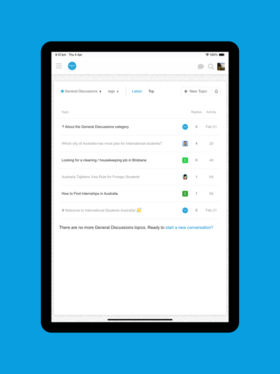 App screenshot