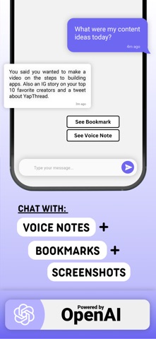 YapThread: AI Voice Notes Screenshot 3 of 6