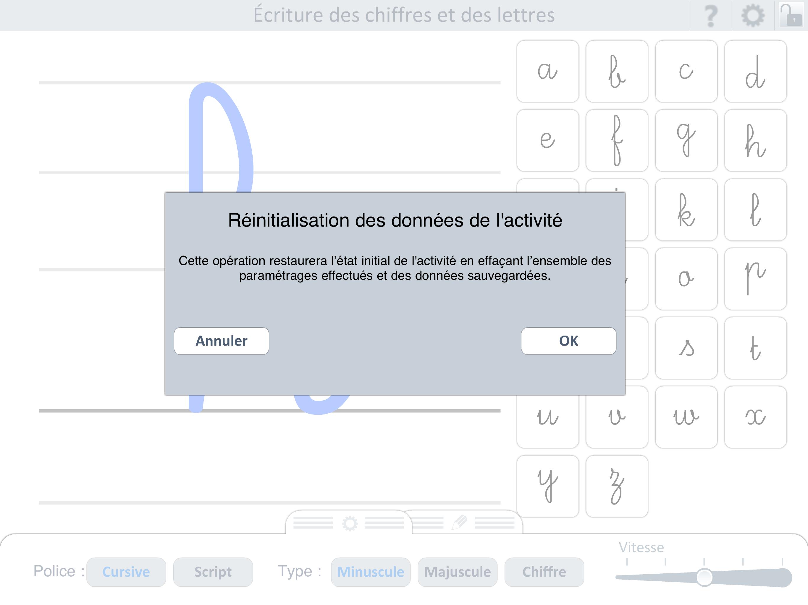 Écriture chiffres et lettres screenshot 4