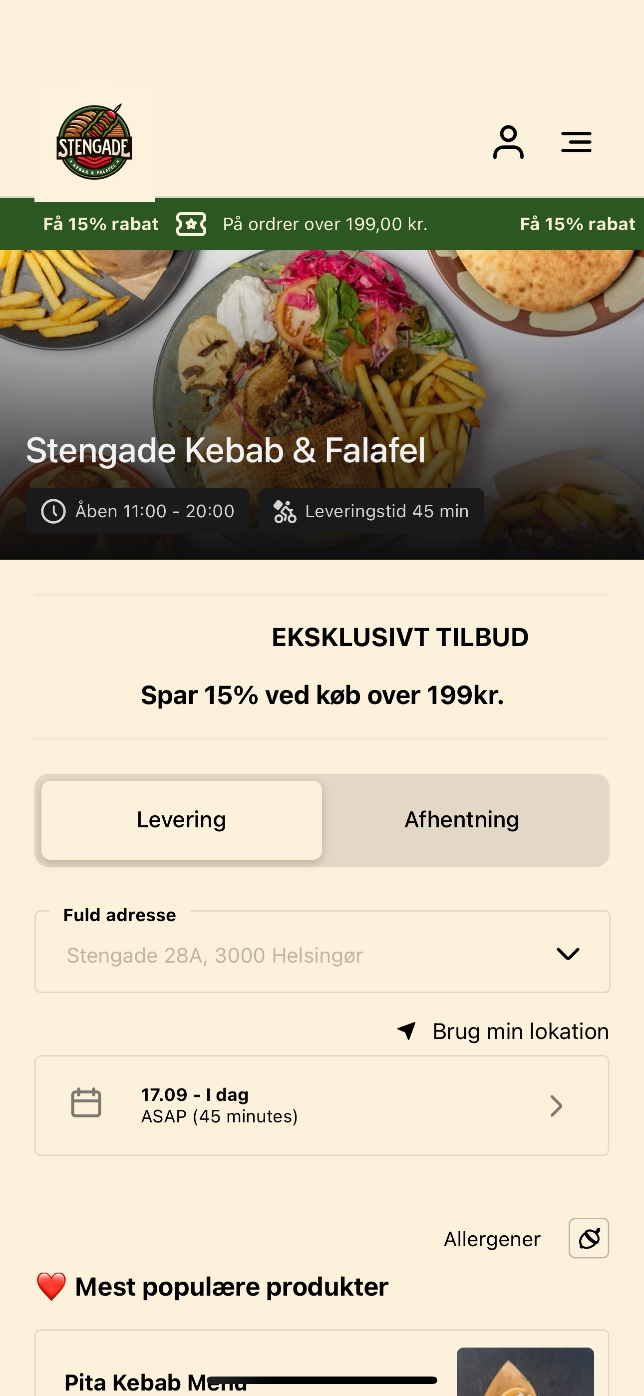 Stengade Kebab & Falafel