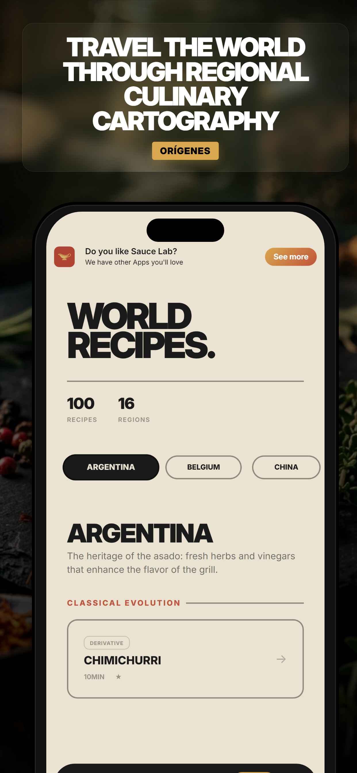 SauceLab: Master the Sauce