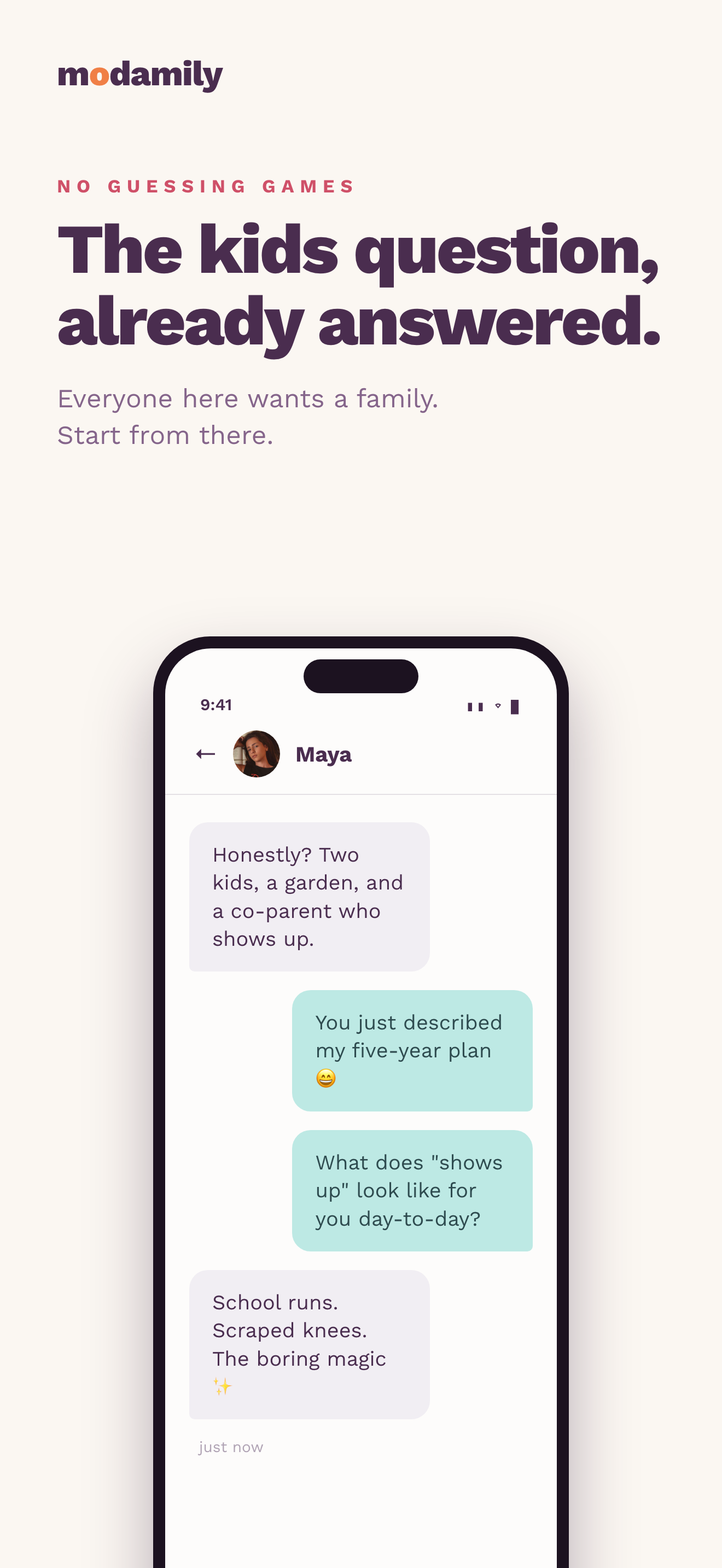 Modamily: Coparent Donor Match screenshot 5