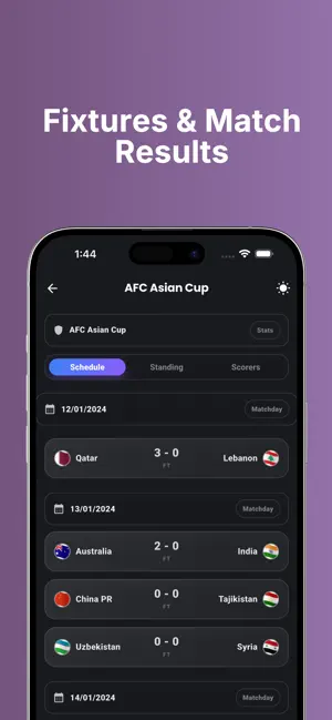 KickNow: Live Football Scores screenshot 4