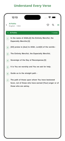 Wird Holy Quran iPhone screenshot