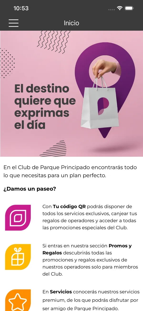 Screenshot #1 pour Club Parque Principado