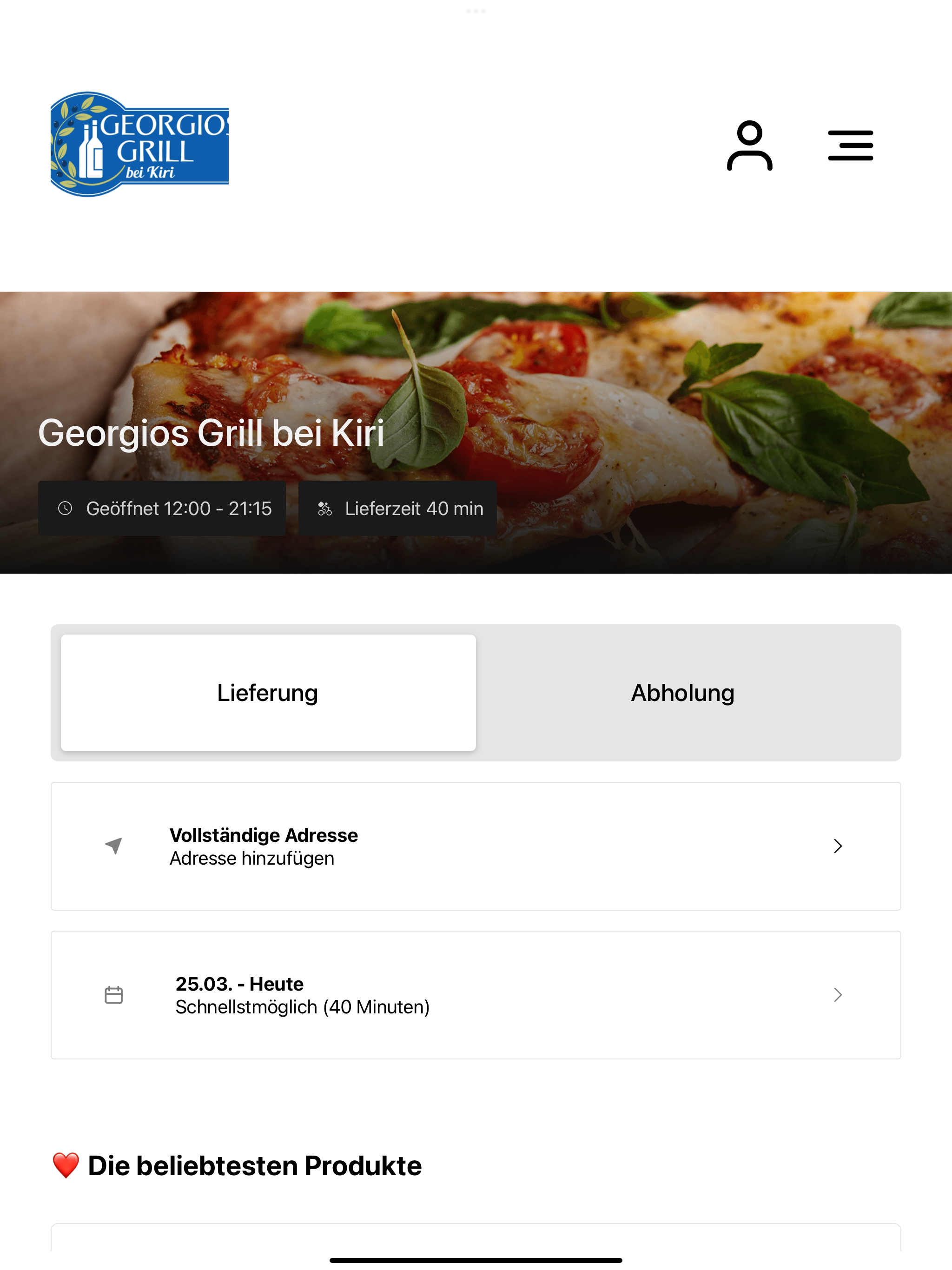 Georgios Grill bei Kiri screenshot 5