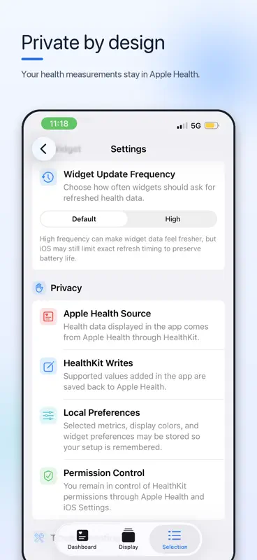My Health Widget screenshot 6 of 6