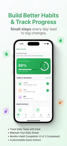 Daily Habit Tracker & Reminder Screenshot 1 of 10