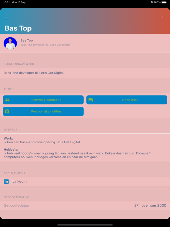 Zaan Primair Festival 2024 iPad app afbeelding 6
