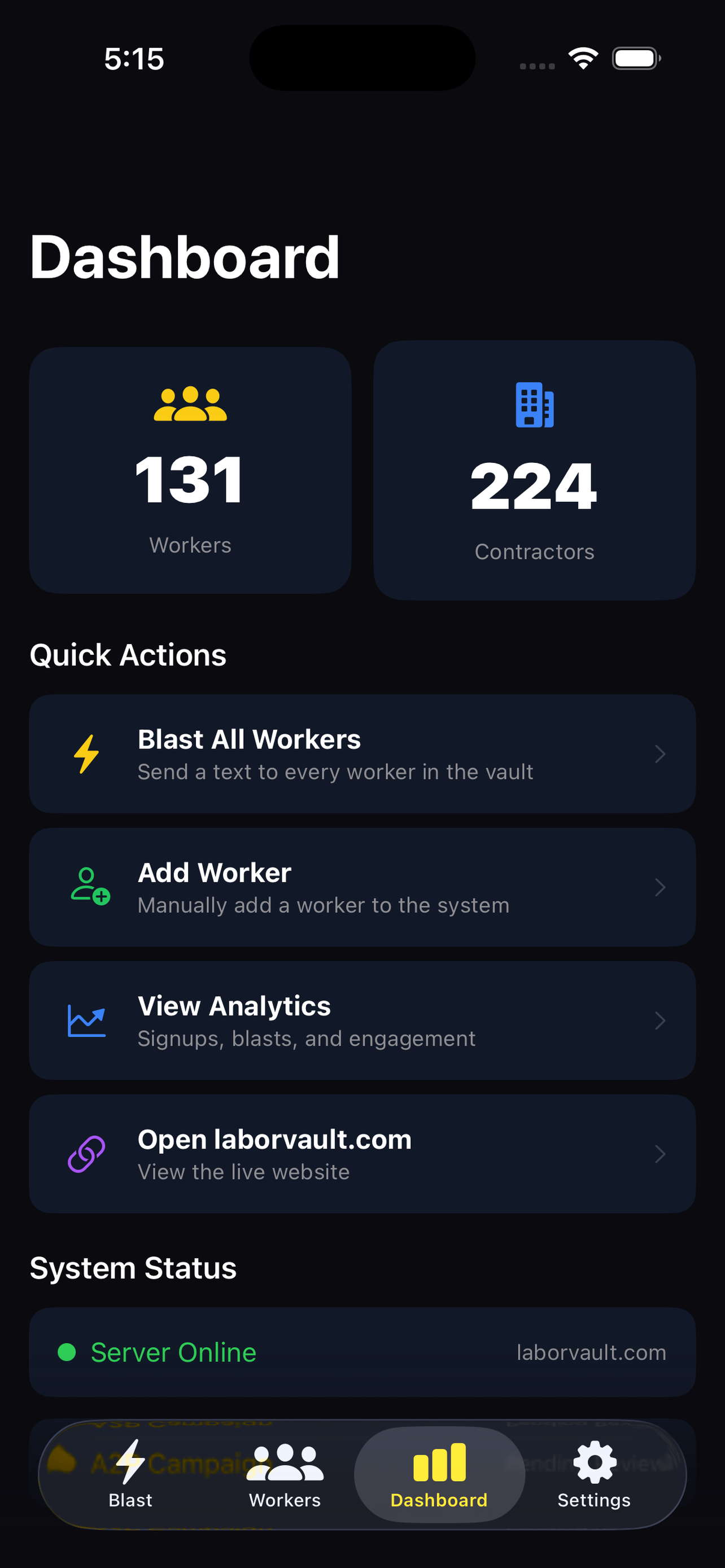 LaborVault screenshot 4