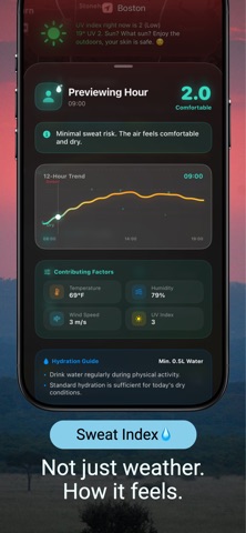WeatherGlow - Local Forecast screenshot