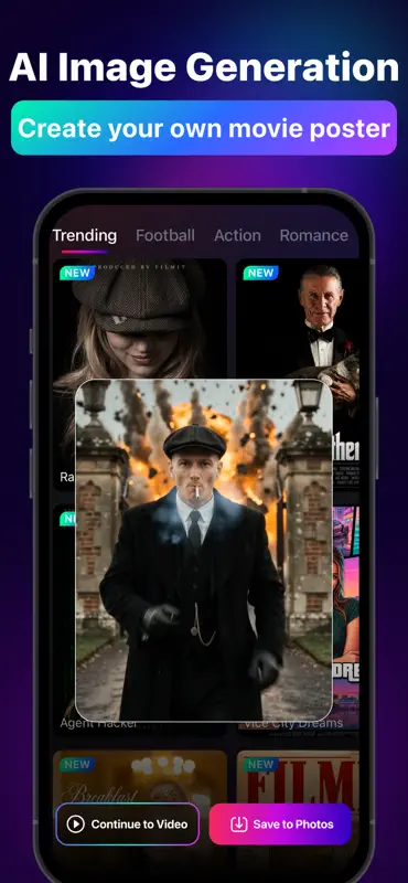 Filmit AI: Cinematic Templates screenshot 4 of 7