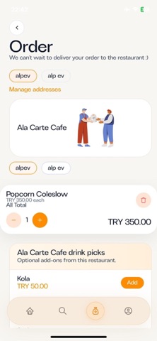 Hungrie App screenshot
