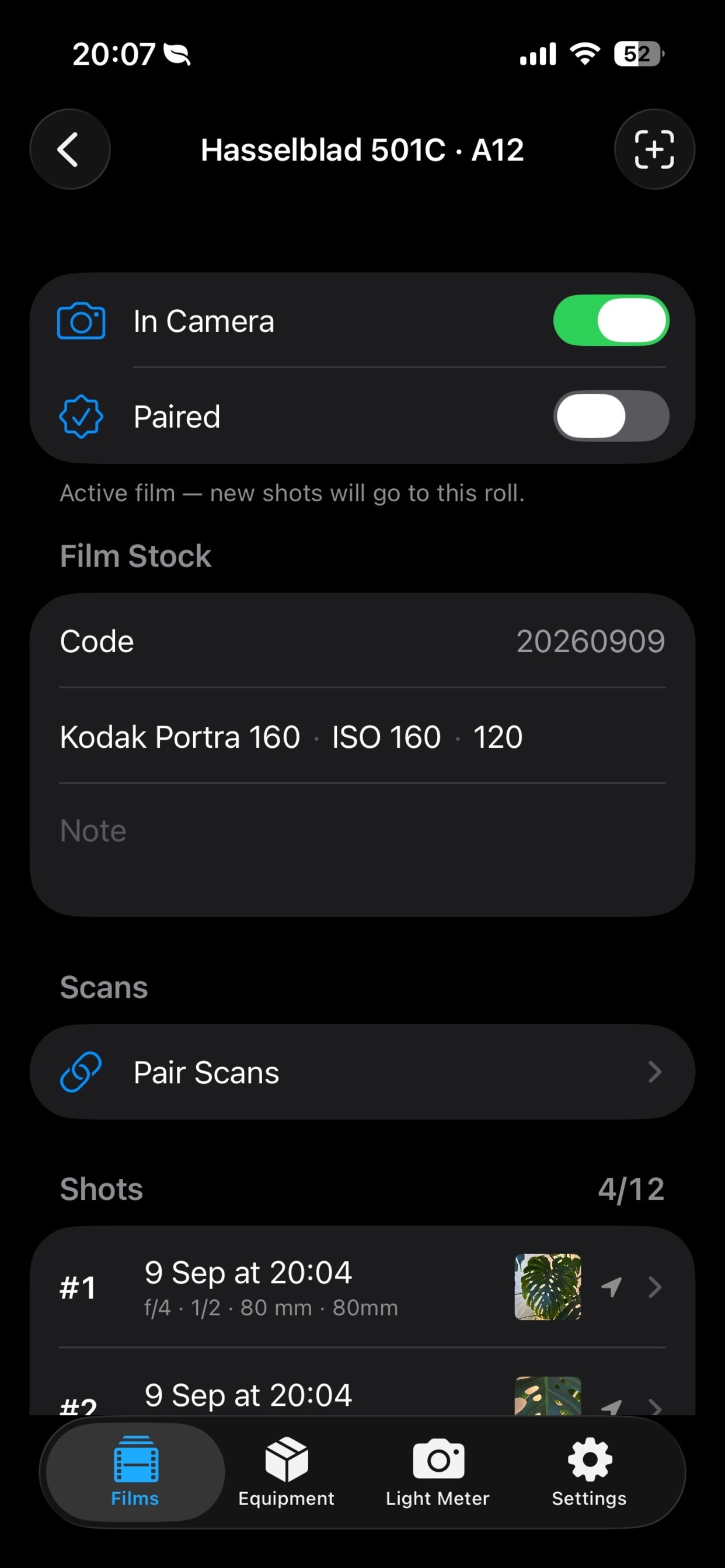 Screenshot 3 of Latent Log