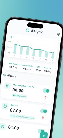 Weight Tracking Habit - Weighk screenshot