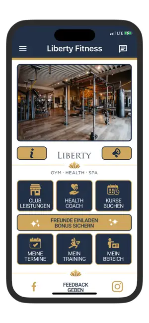 Liberty Fitness screenshot 1