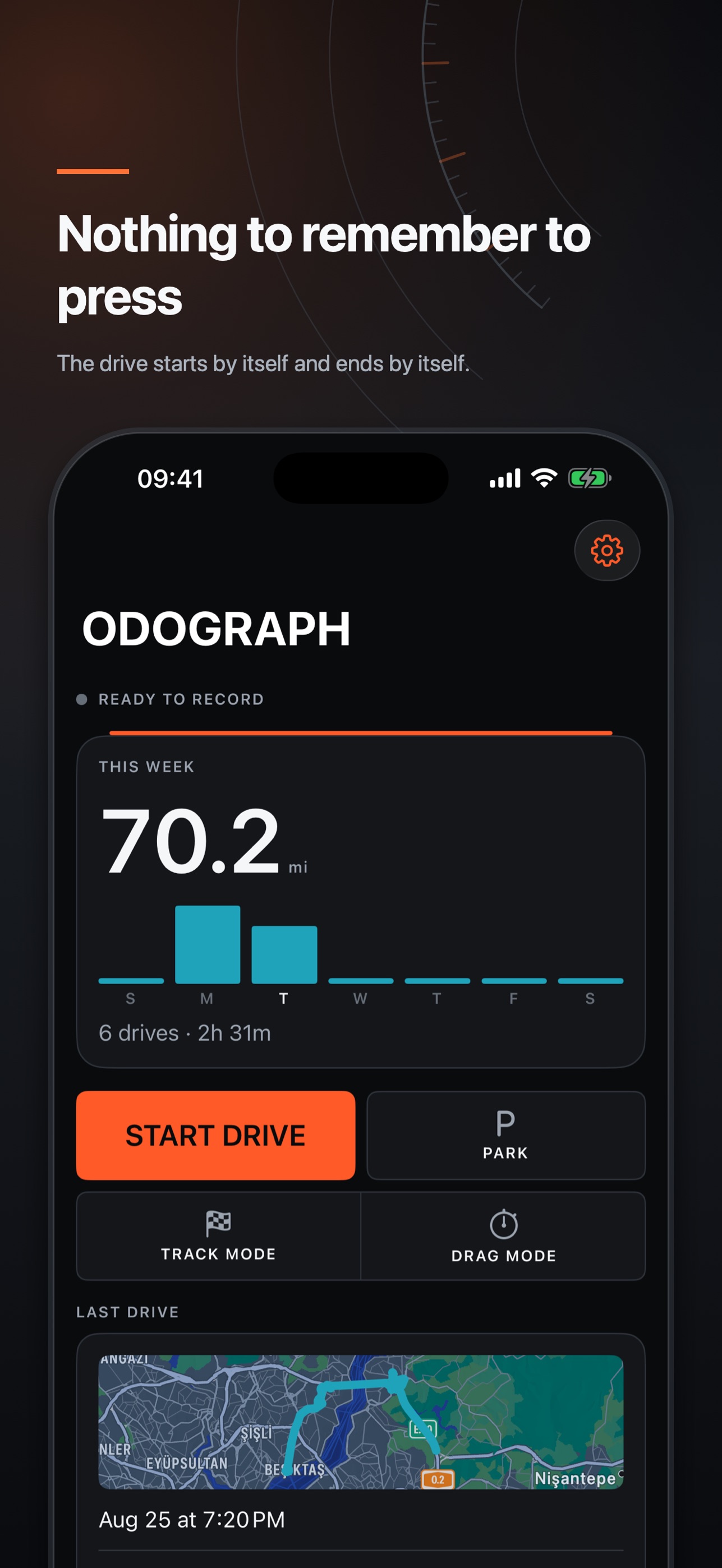 Screenshot 3 of Odograph: Drive Telemetry