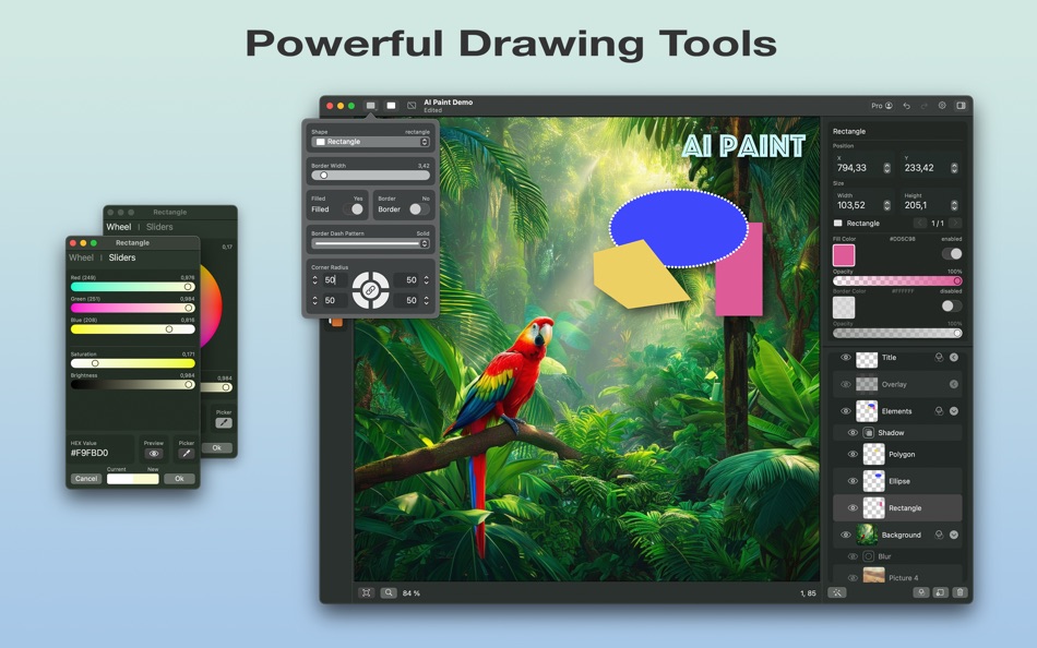 #2. AI Paint (macOS) 由: Smart-Byte GmbH
