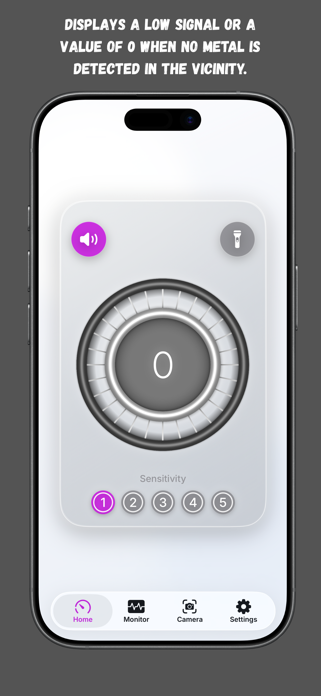Metal Detector for iPhone Screenshot 1 of 7