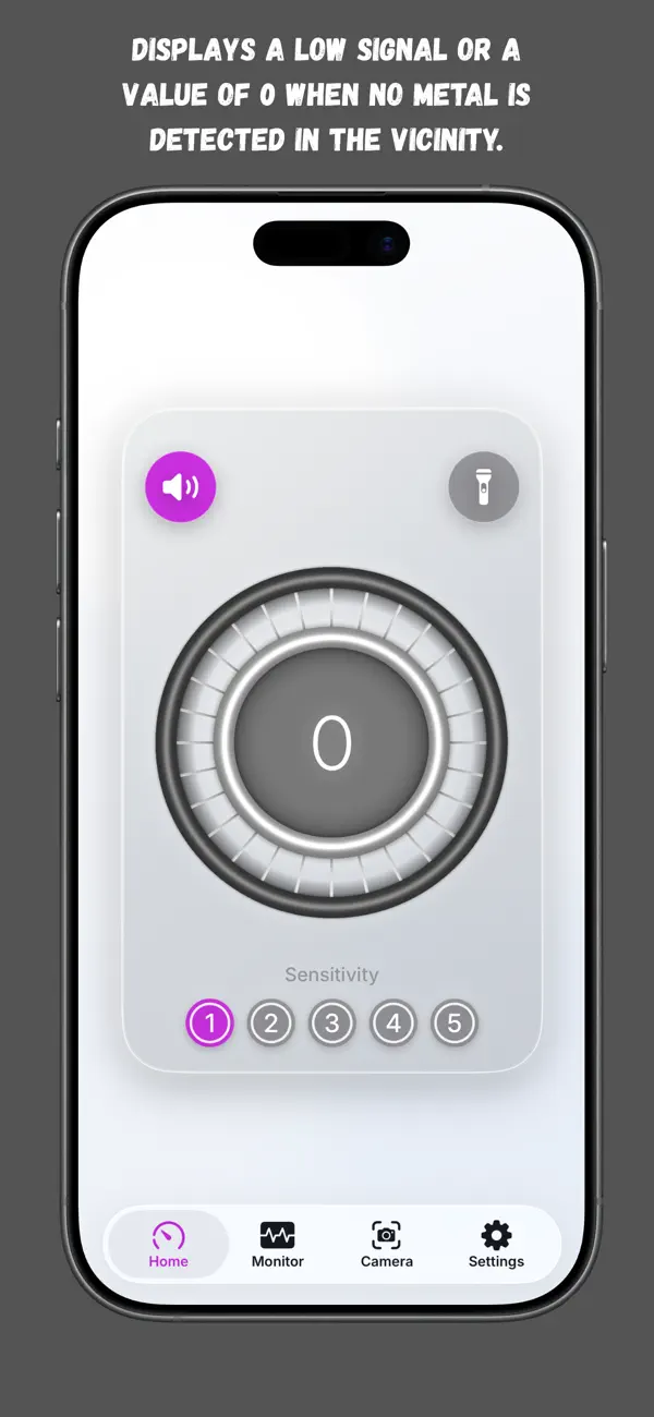 Screenshot #1 pour Metal Detector for iPhone