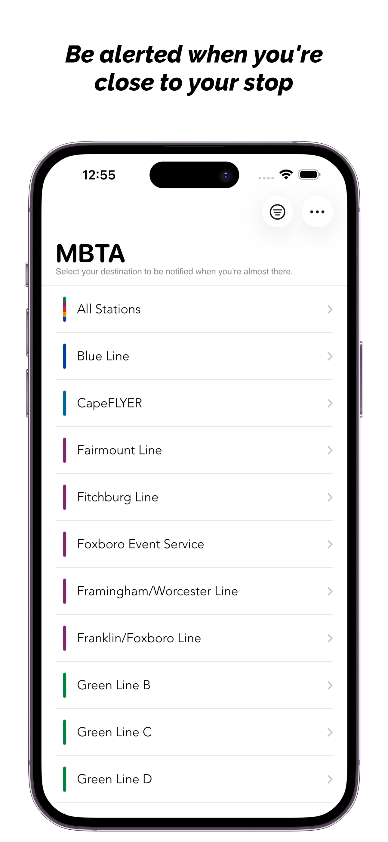 MBTA Destinations - Arrive screenshot 5
