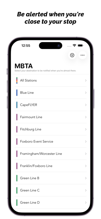 MBTA Destinations - Arrive Screenshot 5 of 7