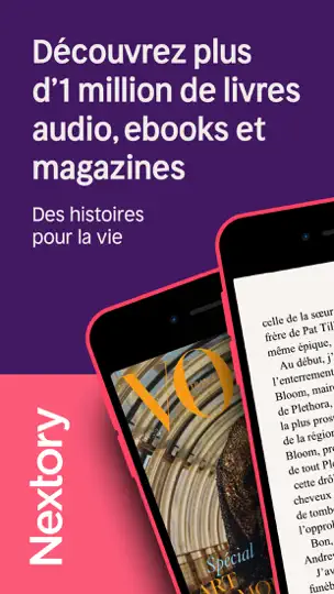 Capture d'écran de Nextory: Audio Et E-books sur iPhone 1