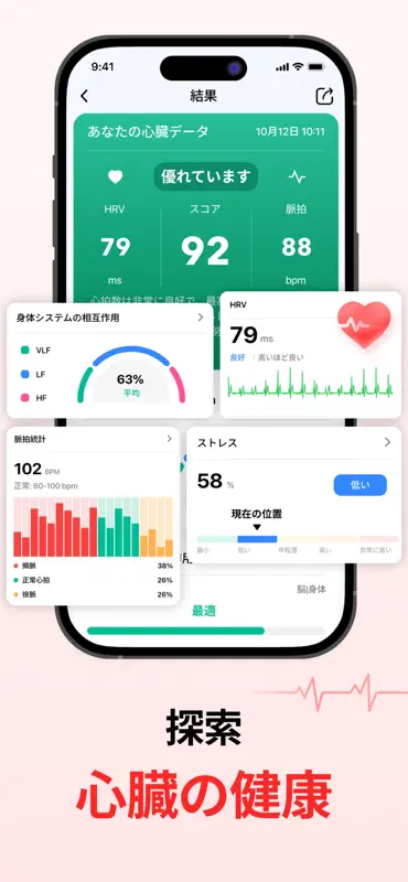 Heartly: 心拍数モニター screenshot 3 of 6