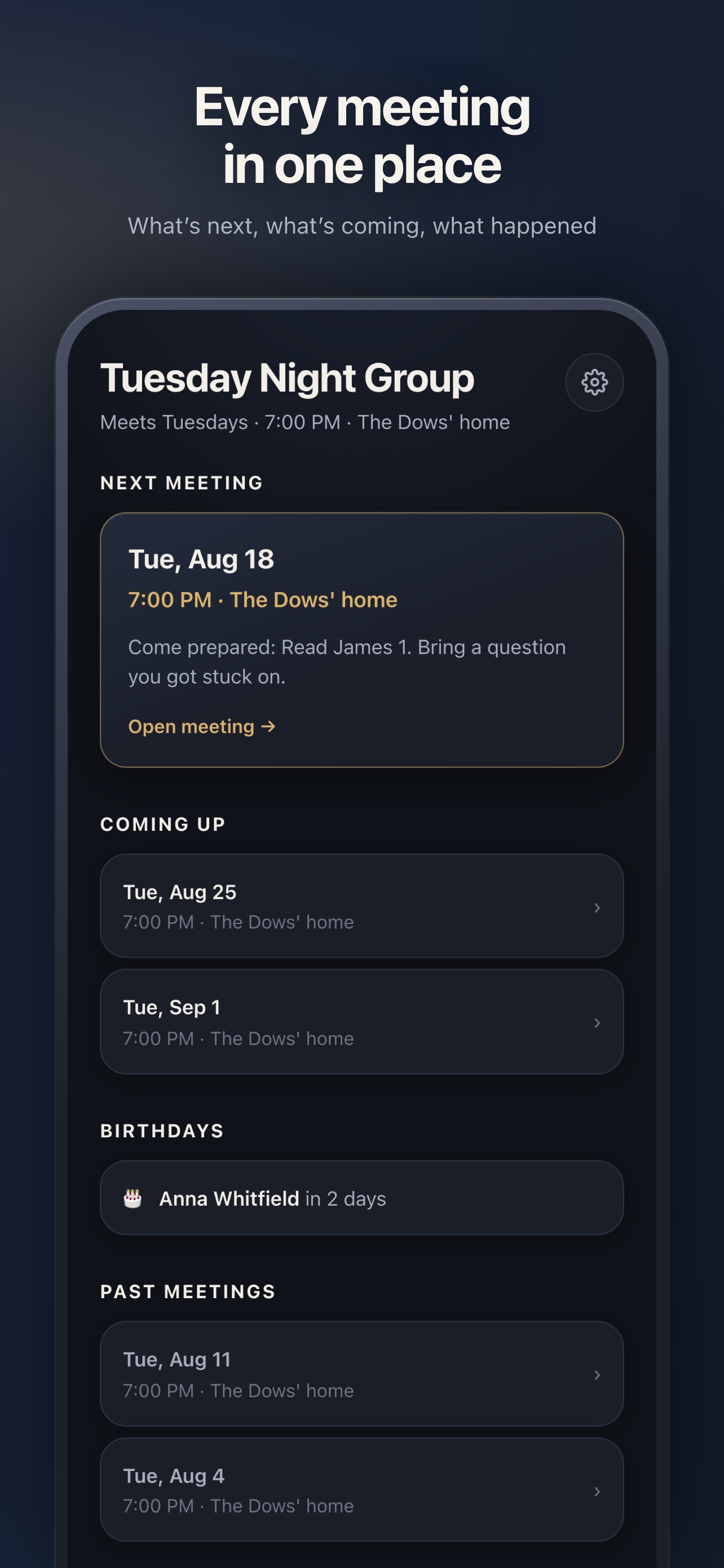 Screenshot 5 of Fellowship Small Groups