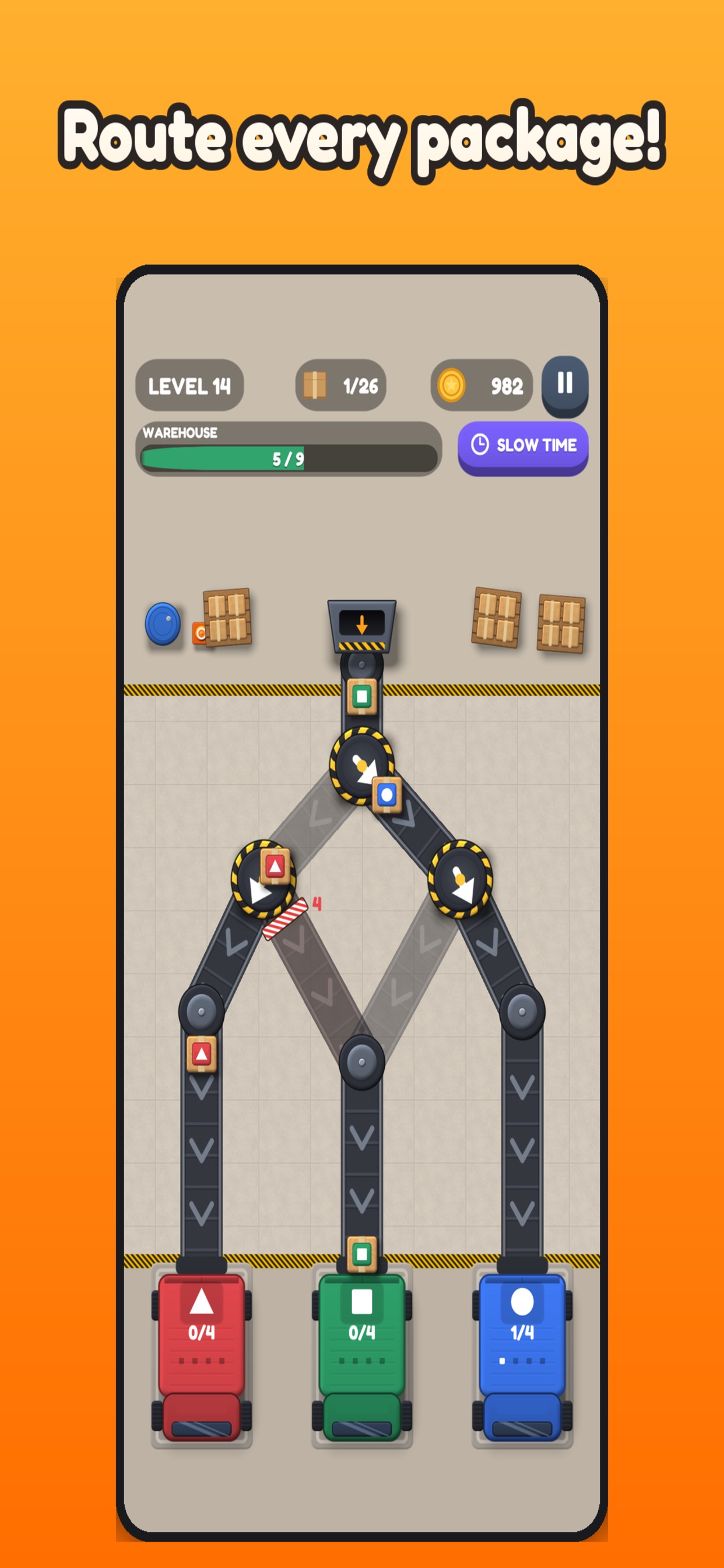 Screenshot 1 of Cargo Lane: Sorting Puzzle