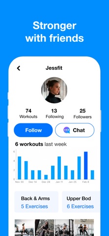 Gymbod Workout Tracker Gym Log screenshot