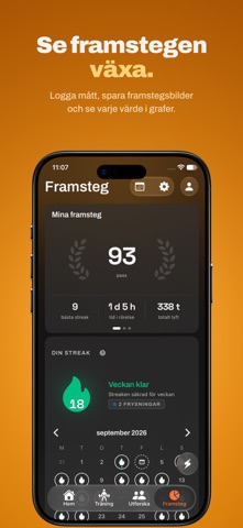 BDYCTRL - Gym & hemmaträning iPhone screenshot 4