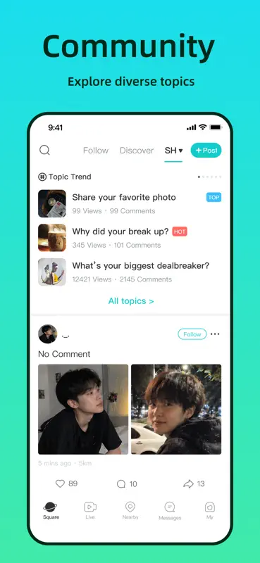 the L - Lesbian Dating & Live screenshot 3 of 6