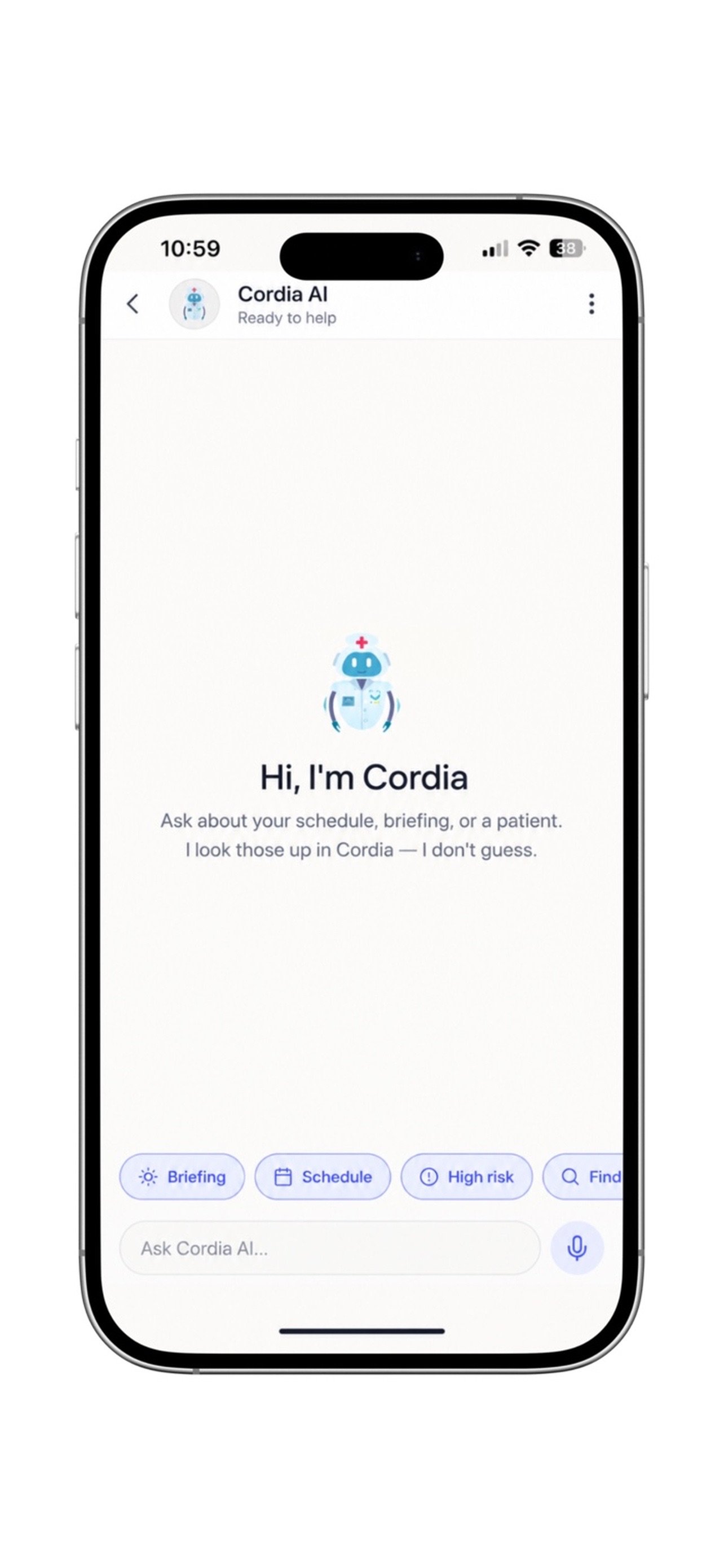 Screenshot 1 of Cordia ClinIQ