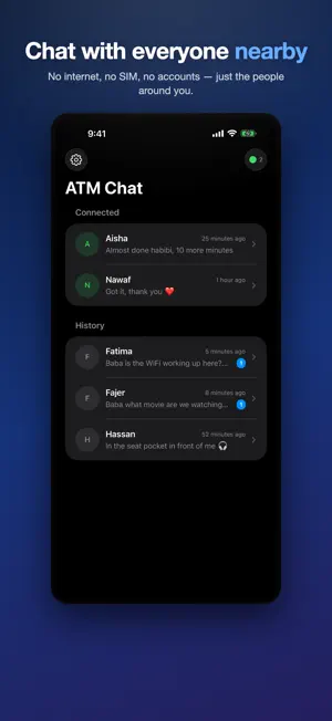 ATM Chat screenshot 1