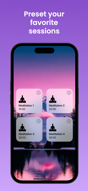‎Meditation Timer - Meditate Screenshot
