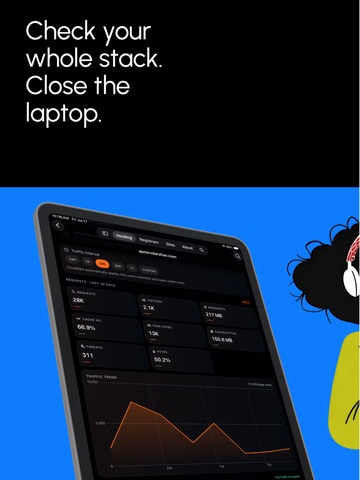Verceltics — Hosting & Domains iPad screenshot