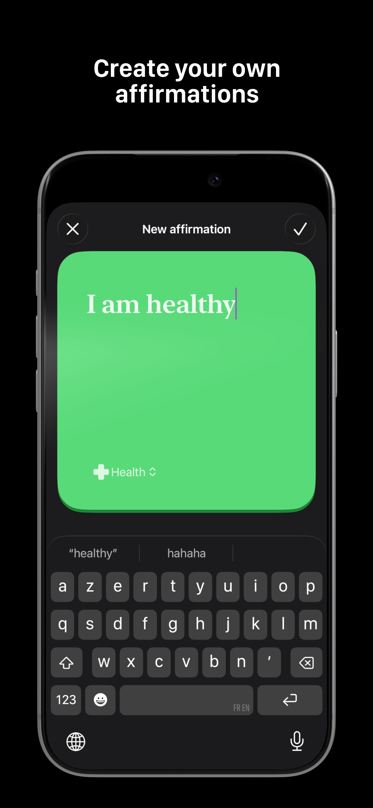 Affirmia - Daily affirmations screenshot 4