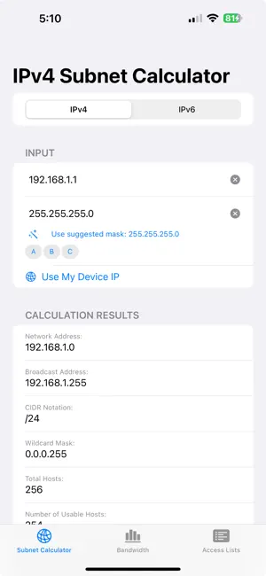 IP Workbench screenshot 1