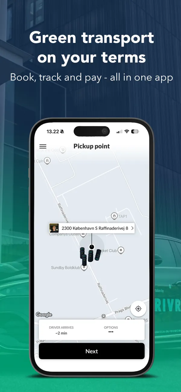 Screenshot #2 pour DRIVR | Your 100% green taxi