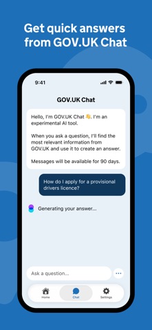 GOV.UK iPhone screenshot 3