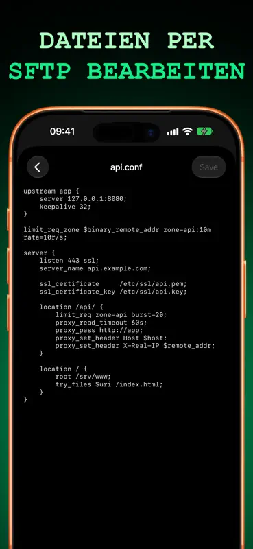 Terminalko - SSH Terminal screenshot 8 of 10