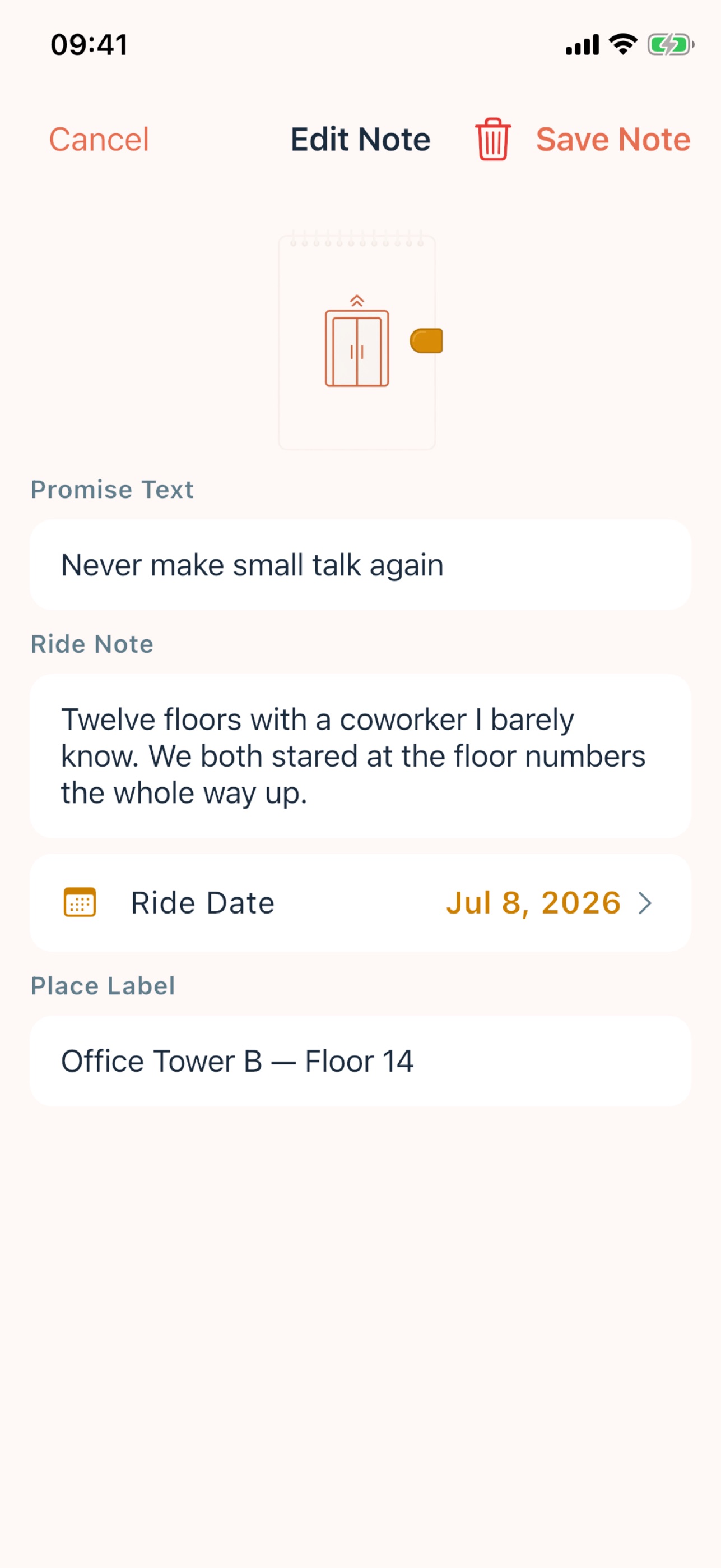 Screenshot 2 of LiftRegret: Ride Notes