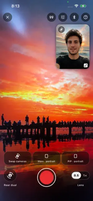 Duovo: Dual Camera Vlog screenshot 3