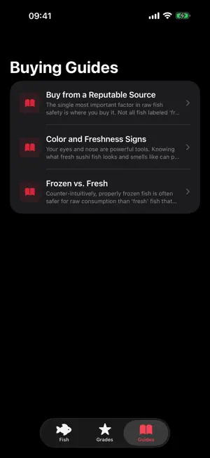 Pufferfish: Sushi Fish Guide screenshot 3