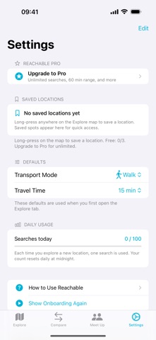 Reachable - Travel Time Map Screenshot 5 of 8