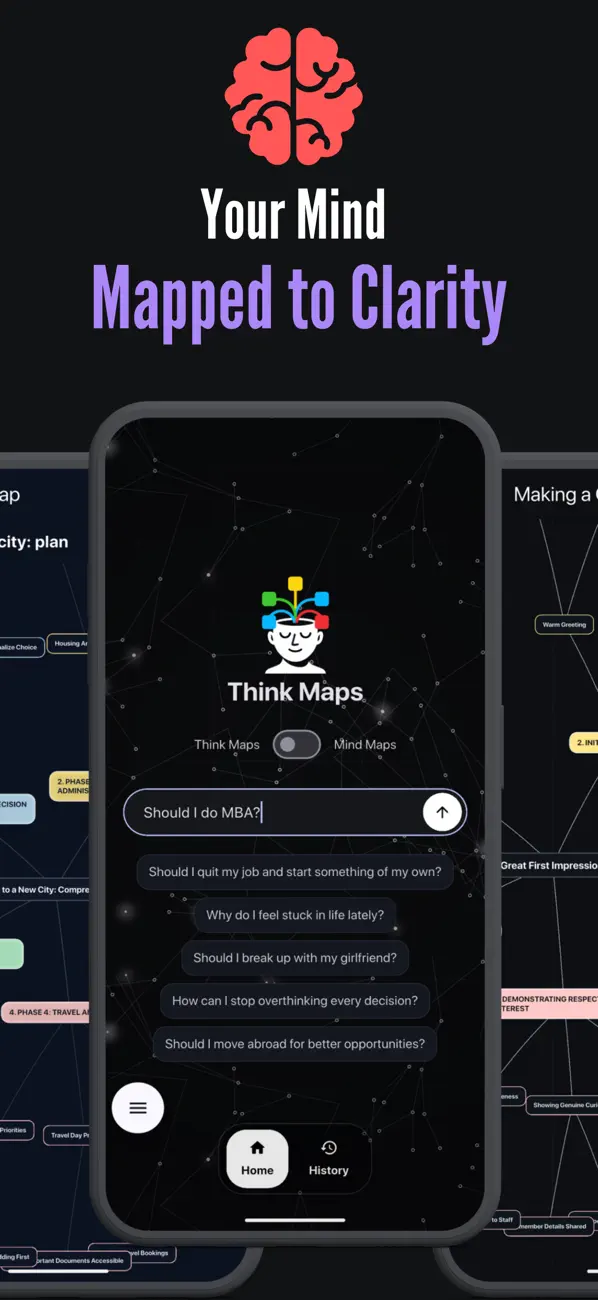 #5. ThinkMap: AI Problem Solver (iOS) Podle: Rinith Binny